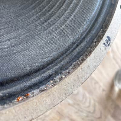 1963 Celestion Vox Blue T530 12” Alnico Speaker Pulsonic Cone 8 ohm vintage image 12