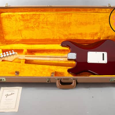 1989 Fender Custom Shop 35th Anniversary Stratocaster – #097/500, Quilt Top, Lace Sensors image 7