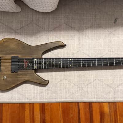 Status Graphite S2 custom 2010s 5 string headless bass image 2