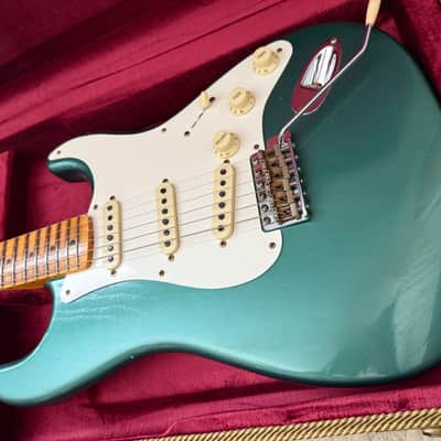Fender Custom Shop '56 Stratocaster Journeyman 2024 - Relic Aged Sherwood Green Metallic image 3