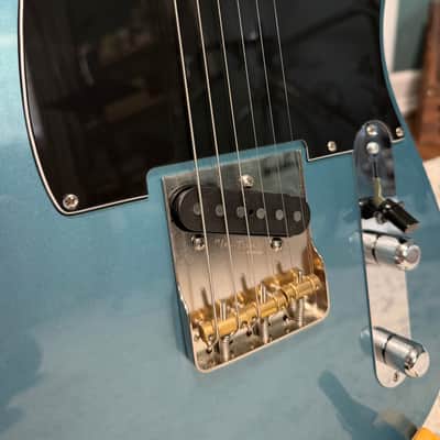 Fender Player Telecaster (Tidepool) w/Custom Warmoth Quartersawn Nitro Satin Neck & Lollar Pickups image 3