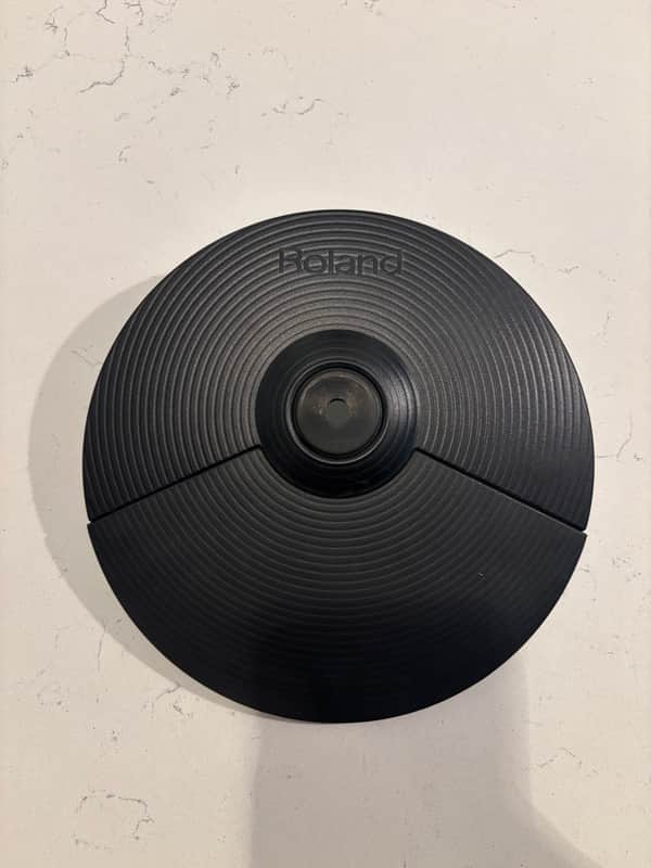 Roland CY-5 V-Cymbal 10" Dual-Trigger Pad 2006 - Present - Black image 1