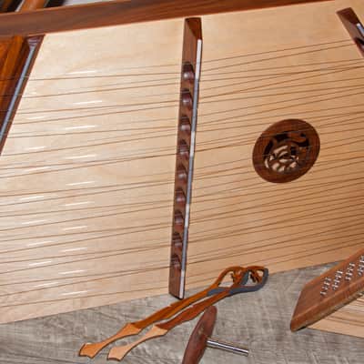 Roosebeck DH10-9R | SINGLE STRUNG 10/9 HAMMERED DULCIMER WITH HAMMERS image 14