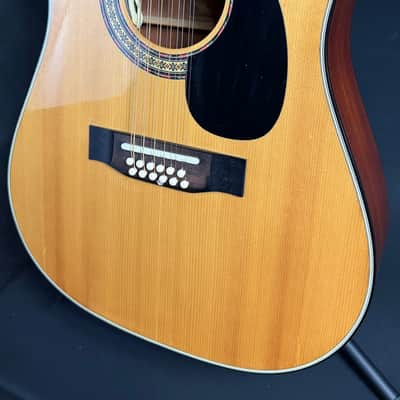 Alvarez Model 5021 12-String Dreadnought Acoustic Guitar Gloss Natural w/ Case image 4