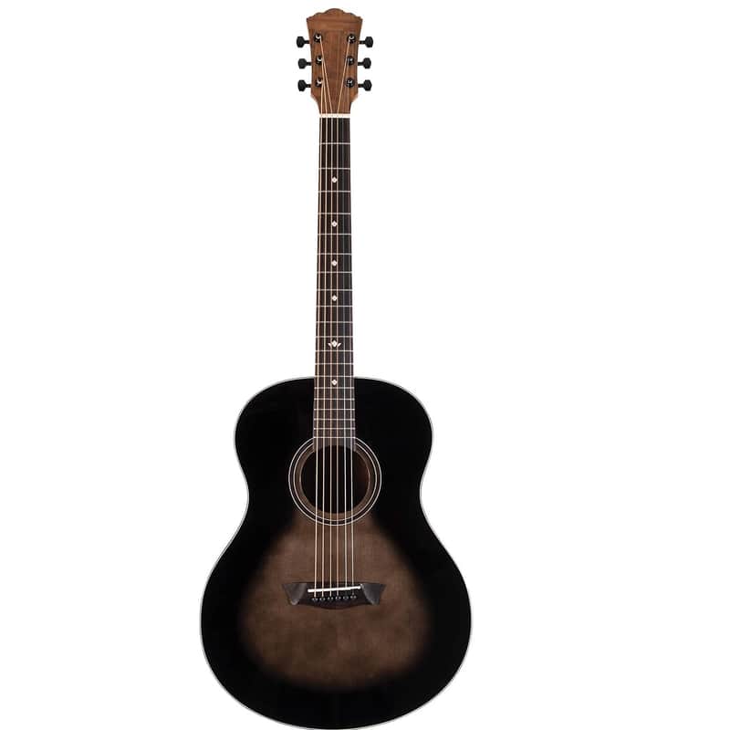 Acoustic Guitar Spruce top; Figured walnut back and sides; Ebony fingerboard; Studio body design
