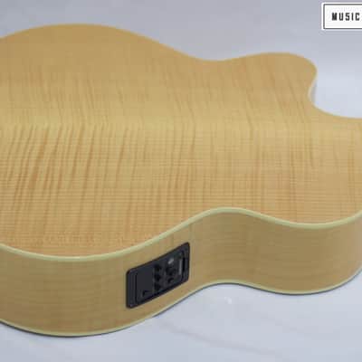 Fender CJ-290SCE Jumbo Natural image 14