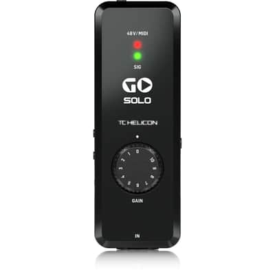 TC-Helicon GO SOLO Audio/MIDI Interface for Mobile Devices image 2