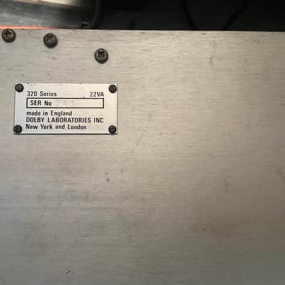 DOLBY SYSTEM MOD. 320 PAIR MATCHED type B PROCESSOR ORIGINAL image 15