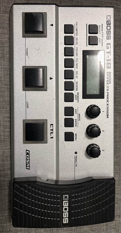 Boss GT-1B Bass Multi-Effect 2017 - Present - Silver image 1