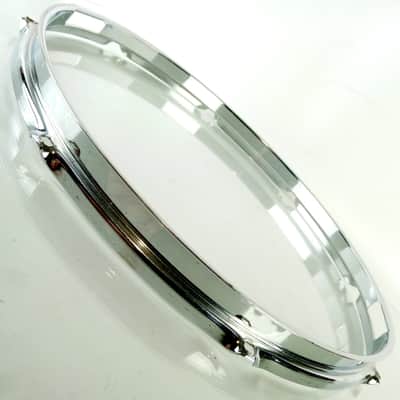 *Rogers 14" Powertone Snare Drum Resonant Rim/Hoop 8-Lug Triple-Flange 60s USA* image 5