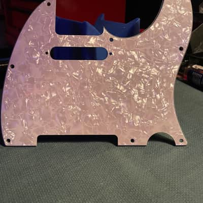 **Genuine Fender Telecaster Pickguard White Pearl image 3