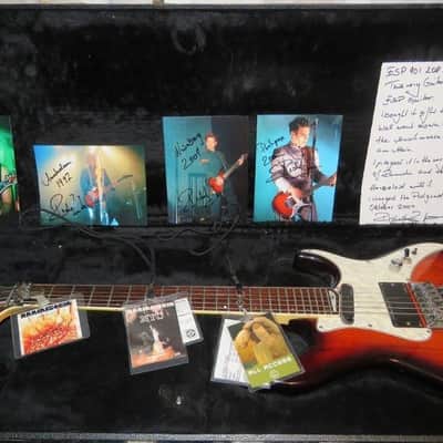 ESP 901 GUITAR used to record Rammsteins "Herzeleid" debut image 1