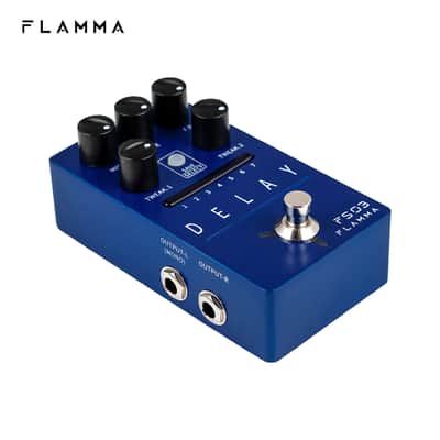 Flamma FS03 Stereo Delay Pedal 6 Delay Effects Echo/ Galaxy with 80s Looper,price include the import duty to US buyer image 4