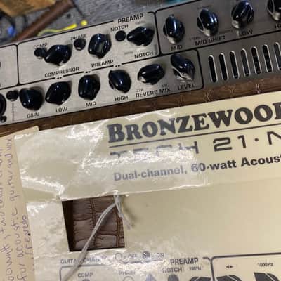Tech 21 Bronzewood 60 - Acoustic Combo image 4