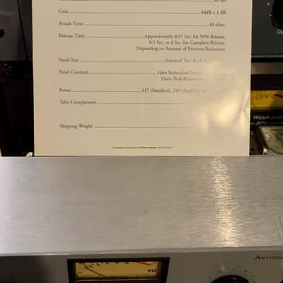 Anthony DeMaria Labs ADL 1000. Enhanced LA2A Vintage Opto Comp. ((Choose stock vintage or rare NOS tubes!!) inquire within)) Pro Tested, Maintained, Rare! image 10
