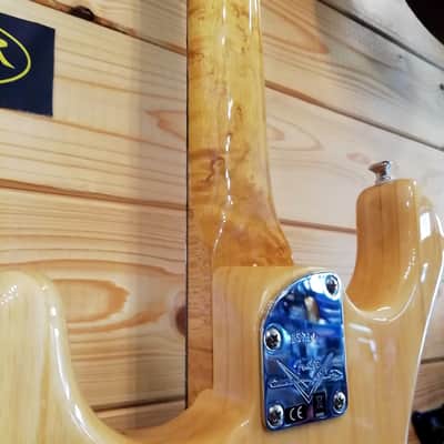 Fender American Custom Strat NOS Rosewood Fingerboard - Amber Natural image 3