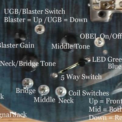 PRS Custom 24 SE with Jerry Garcia Mods image 17