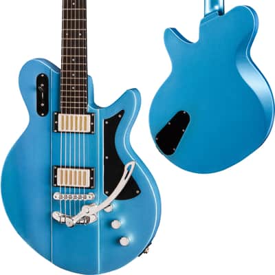 Eastman Juliet LA Celestine Blue Electric Guitar - Free Shipping image 2