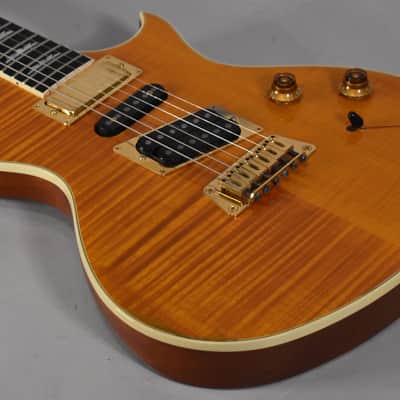 1995 Gibson Nighthawk Custom CST-3 Transparent Amber w/OHSC image 8