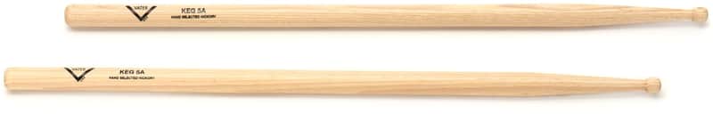Vater American Hickory Drumsticks - Keg 5A (5-pack) Bundle image 1