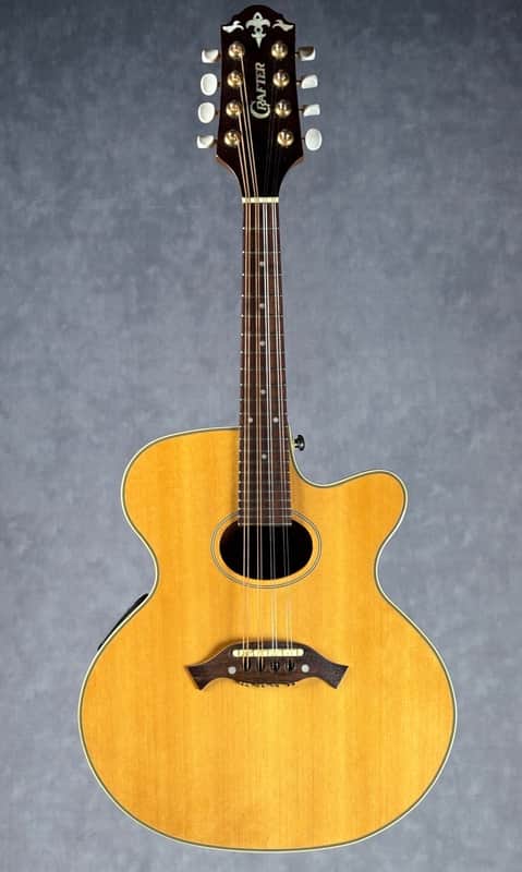 2010's Crafter M70E Electric Mandolin w/ Gig Bag image 1