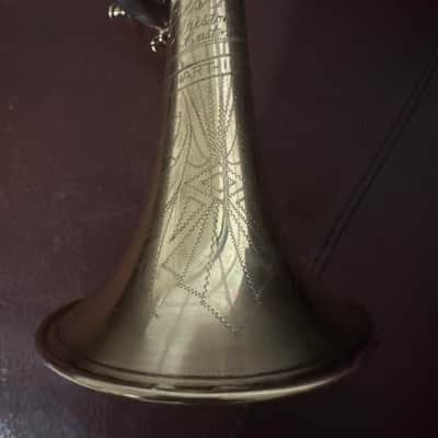 Buescher Aristocrat Custom (Model 237) (1934) Bb Trumpet SN 272591 (professional) (lead trumpet) (100% new clear lacquer) image 3