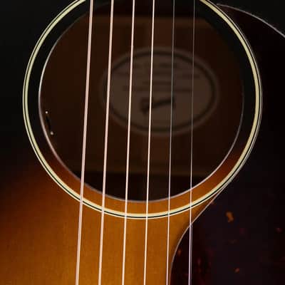 Gibson J-45 Special Acoustic/Electric Guitar - Satin Vintage Sunburst with Gig Bag image 11