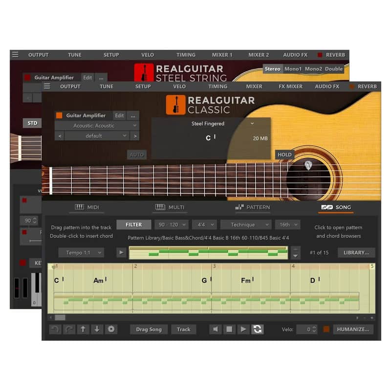 MusicLab RealGuitar 6 Classic and Steel String Guitar VST (Card)