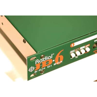 RADIAL ENGINEERING JD6 Racks - D.I. Passive Rack 6 canaux image 4