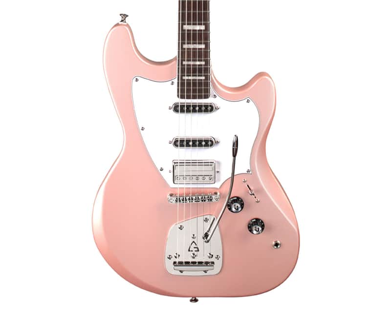 Guild Surfliner Deluxe Electric Guitar w/GFV - Rose Quartz Metallic - Open Box image 1