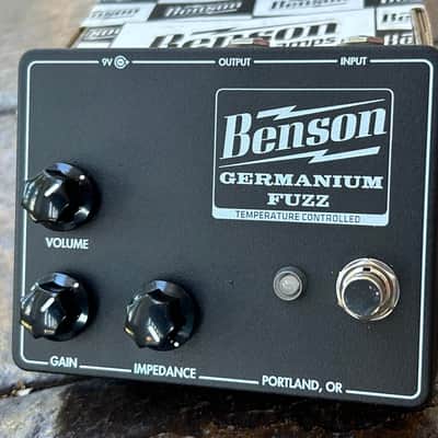 Benson Amps Germanium Fuzz 2021 - Present - Studio Black image 5