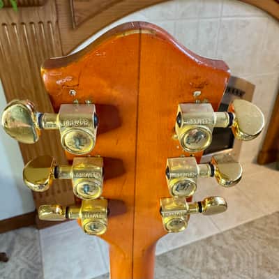 Gretsch 6120 Chet Atkins Hollow Body 1963 - Orange image 10