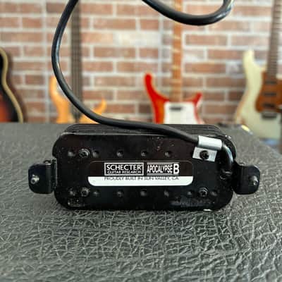 Schecter B 7-String Humbucking Pickup 2010's - Black image 2