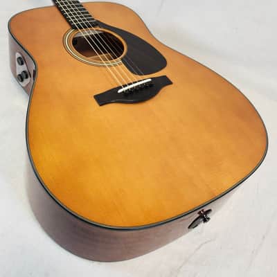 Yamaha FGX5 Red Label Folk Guitar, Gloss Finish, MIJ, All Solid, W/Atmosfeel Pickup System, HSC 2024 image 10