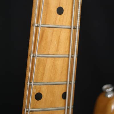 1980 Fender Era LEFTY Music Man Stingray electric bass guitar all original STRING THROUGH BODY + HSC image 10