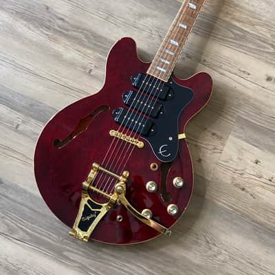 Epiphone Riviera Custom P93 - Wine Red image 1