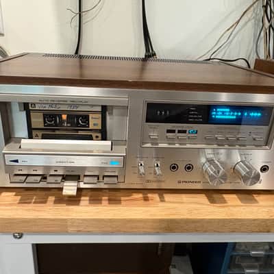 Pioneer CT-F750 Stereo Cassette Tape Deck 1979 - 1981 Pro Serviced image 3