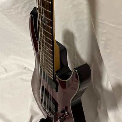 Schecter Damien Elite-8 2015 - 2016 - Crimson Red Burst image 8