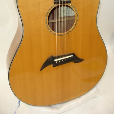 2007 Breedlove SD25 Custom Dreadnought Acoustic Electric Guitar, Natural w/ Case image 3