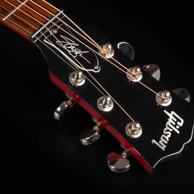 2021 Gibson Slash Signature J-45 - Vermillion Burst | USA All Solid Slope Shoulder Dreadnought Acoustic Guitar Guns N' Roses L.R. Baggs Pickup | CoA OHSC image 9