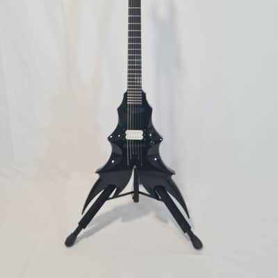 B.C. Rich Draco Onyx + Dimarzio DP100 (Super Distortion) White + Gator Case image 1