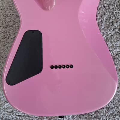 Charvel Pro-Mod Plus San-Dimas Style 1 HH HT E, Ebony Fingerboard, Platinum Pink image 4