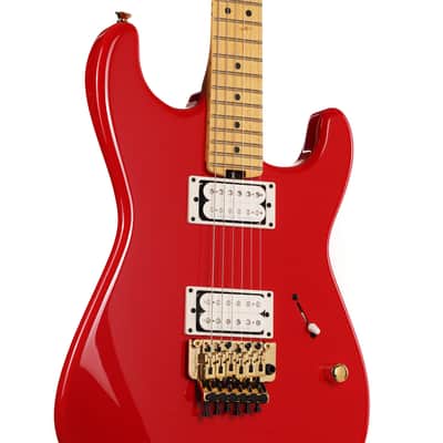 Charvel American Neo-Classic San Dimas Style 1 SD1 HH FR MPL Racing Red image 5
