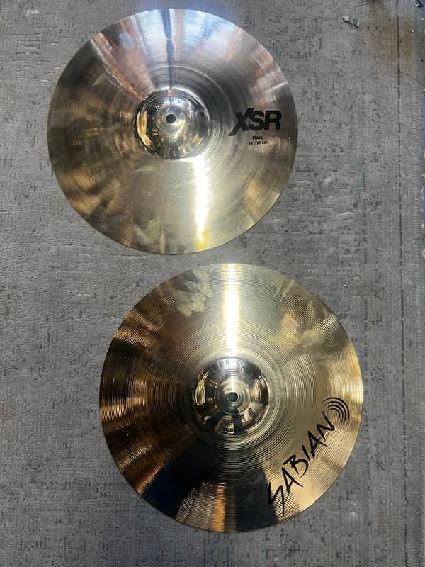 Sabian 14" XSR Hi Hats image 1