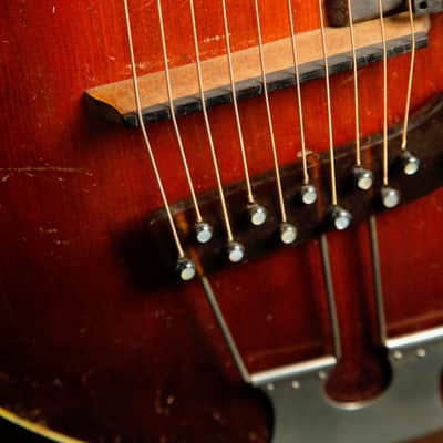 Gibson 1919 Harp Guitar "U" Style Acoustic Instrument Pre-Owned image 9