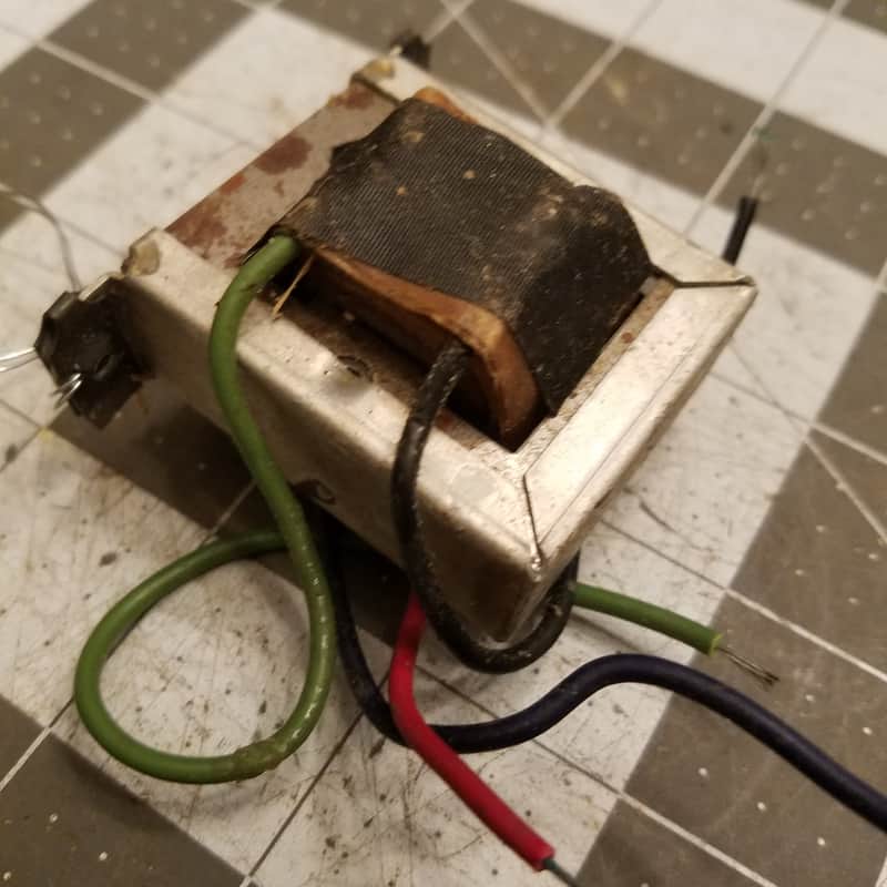 Woodward Schumacher 1190:1 [9500 Ohms] Silvertone B80-15-1C Vintage Output Transformer OT Tested Tube Amp Audio image 1