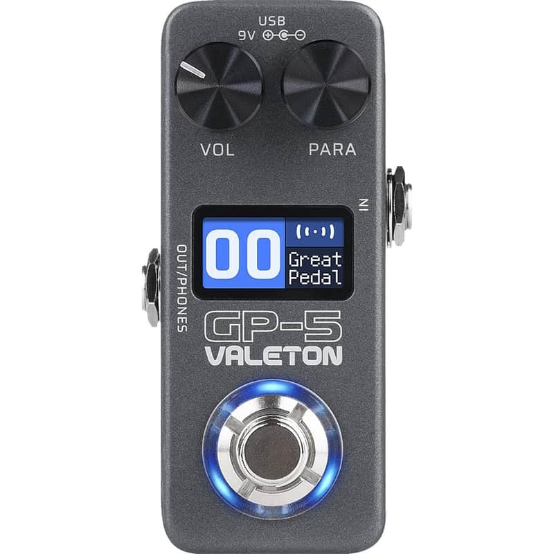 Valeton GP-5 Compact Multi-Effects Processor – SnapTone & IR Loader, 100+ Effects, Bluetooth, USB Audio Interface image 1