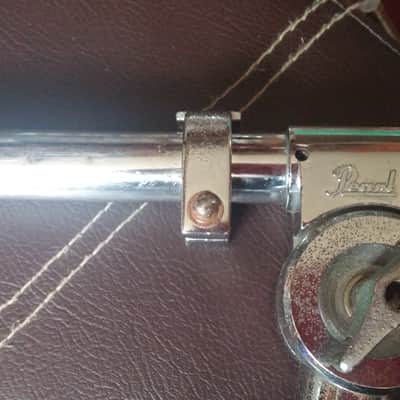 VINTAGE Pearl SHORT Tom Mount Arm DRUM PART 80s MEMORY LOCKS All Original image 2