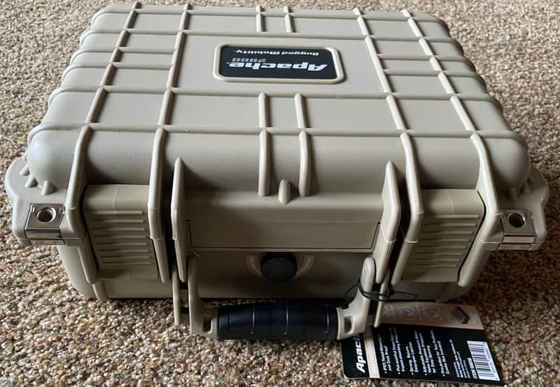 APACHE 2800 Medium Size Weatherproof Protective CASE - ZOOM Recorder, Microphone-Camera-Effects image 1