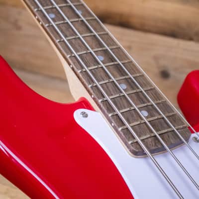B-Stock Squier Mini Precision Electric P Bass Guitar, Dakota Red image 4